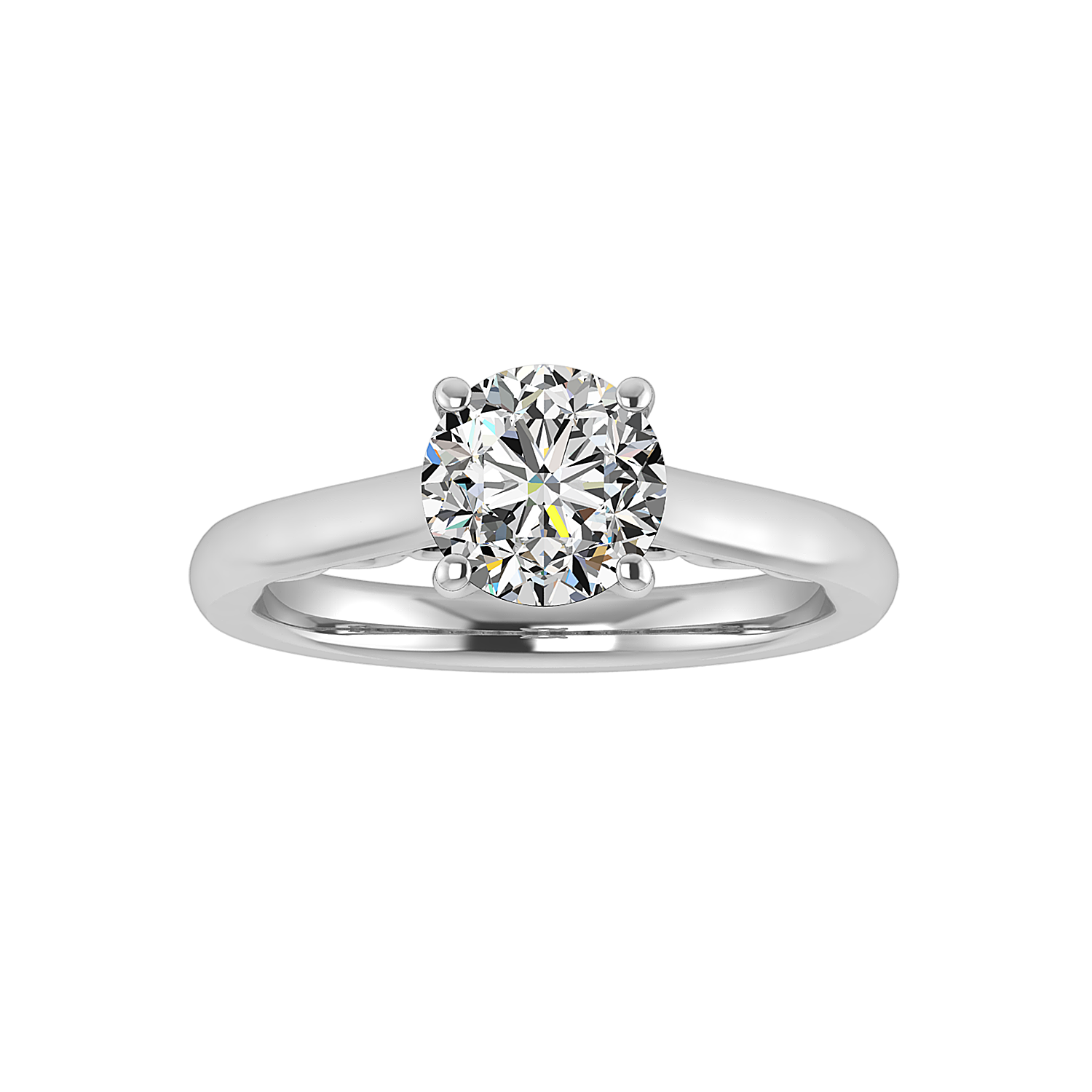 Hadley Filigree Solitaire Engagement Ring